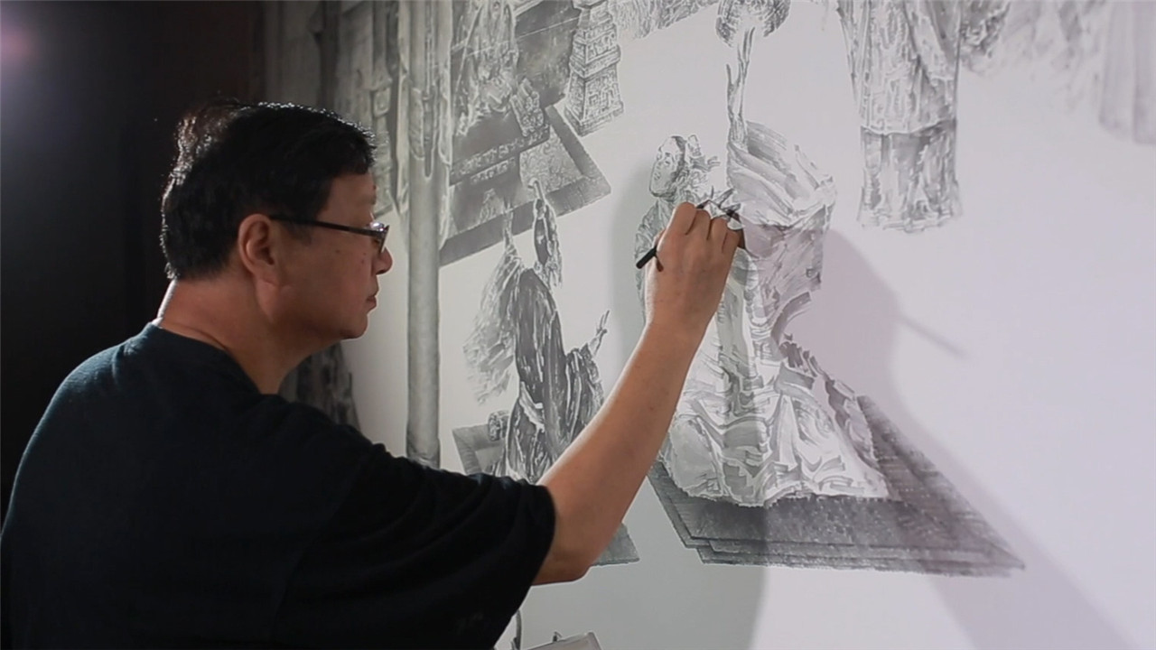 刘永俊:3把烙铁9年烙出上千副烙画