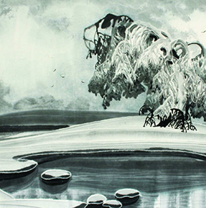 1989年 寂静的雪野 66.5ｘ134_副本.png