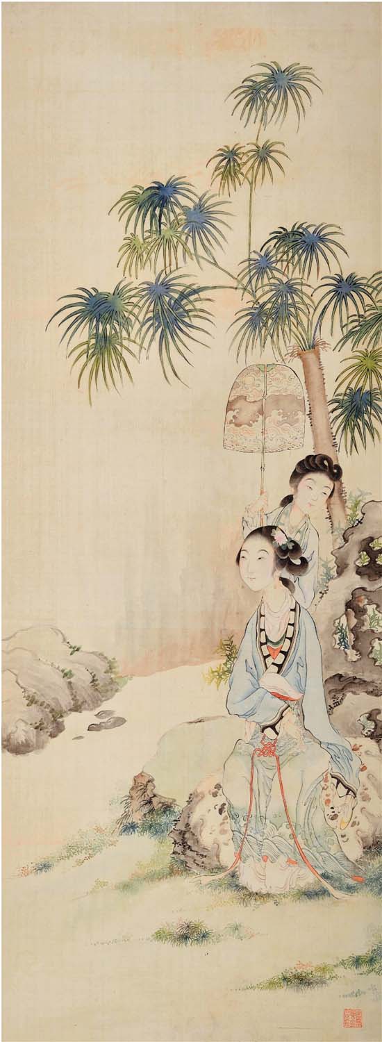 周家蕊 仕女图 常熟博物馆藏 周家蕊 仕女图 常熟博物馆藏