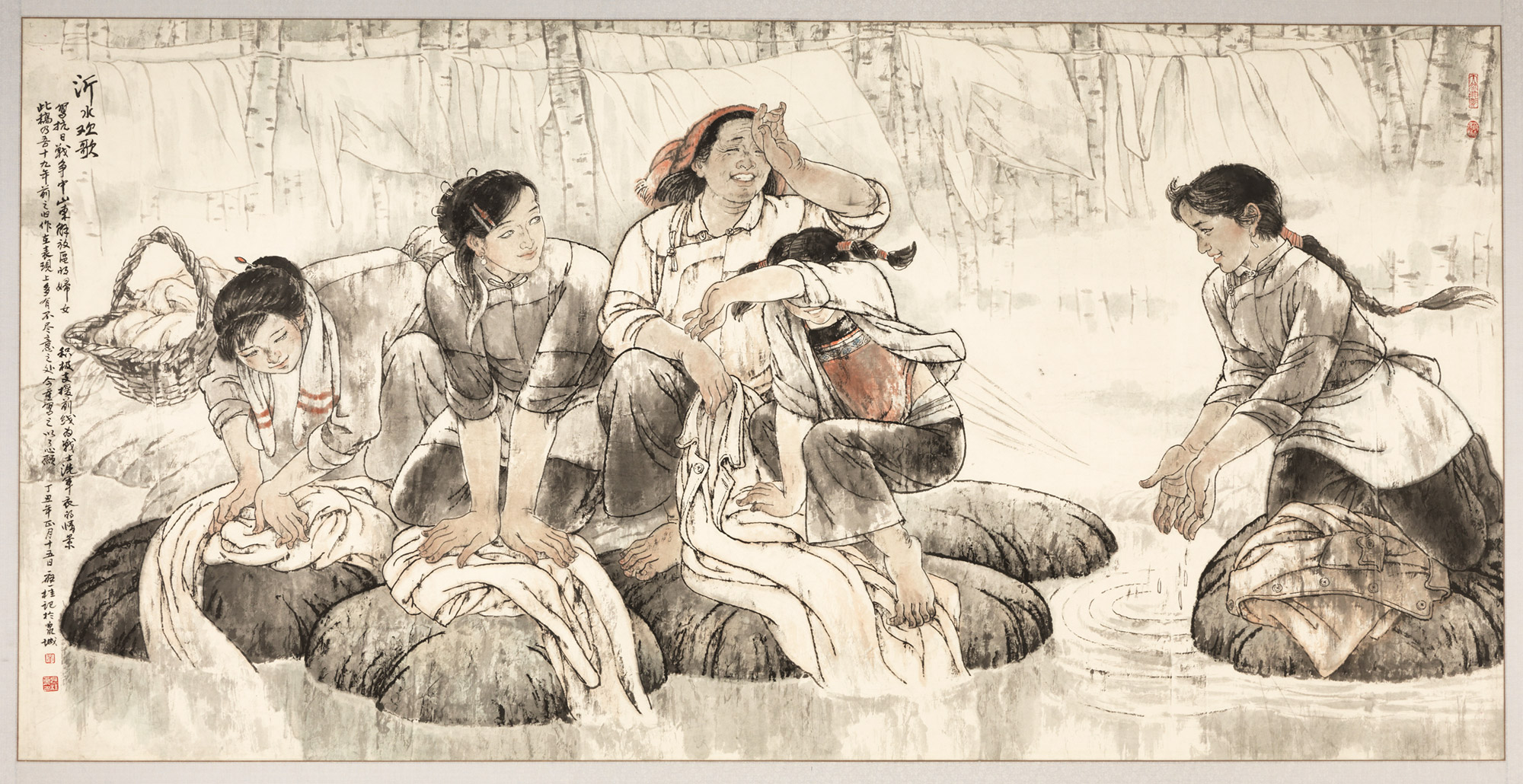 单应桂-《沂水欢歌》-1979年-140×245cm_副本_副本.jpg