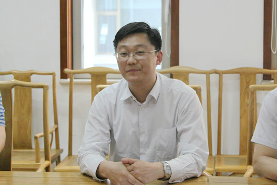 枣庄市薛城区副区长常涛一行到访中国孔子基金会秘书处